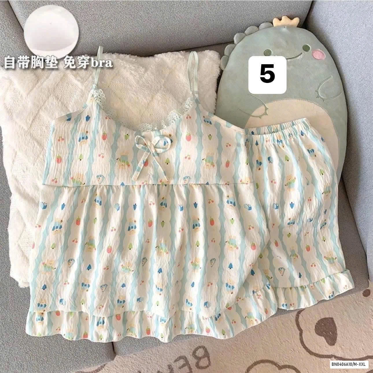 SET 2 DÂY HOA NHÍ KÈM BRA