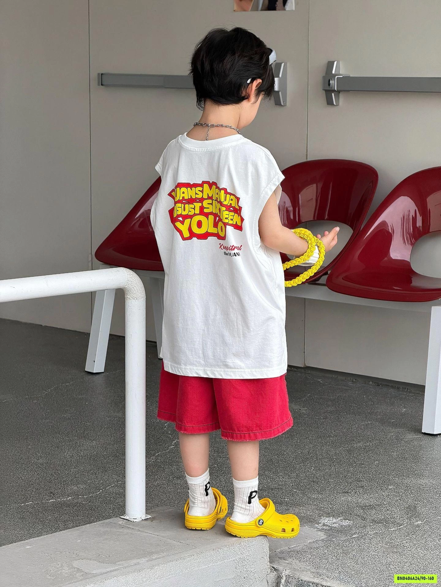 TNKTOP MIX SHORT ĐỎ FANSHU