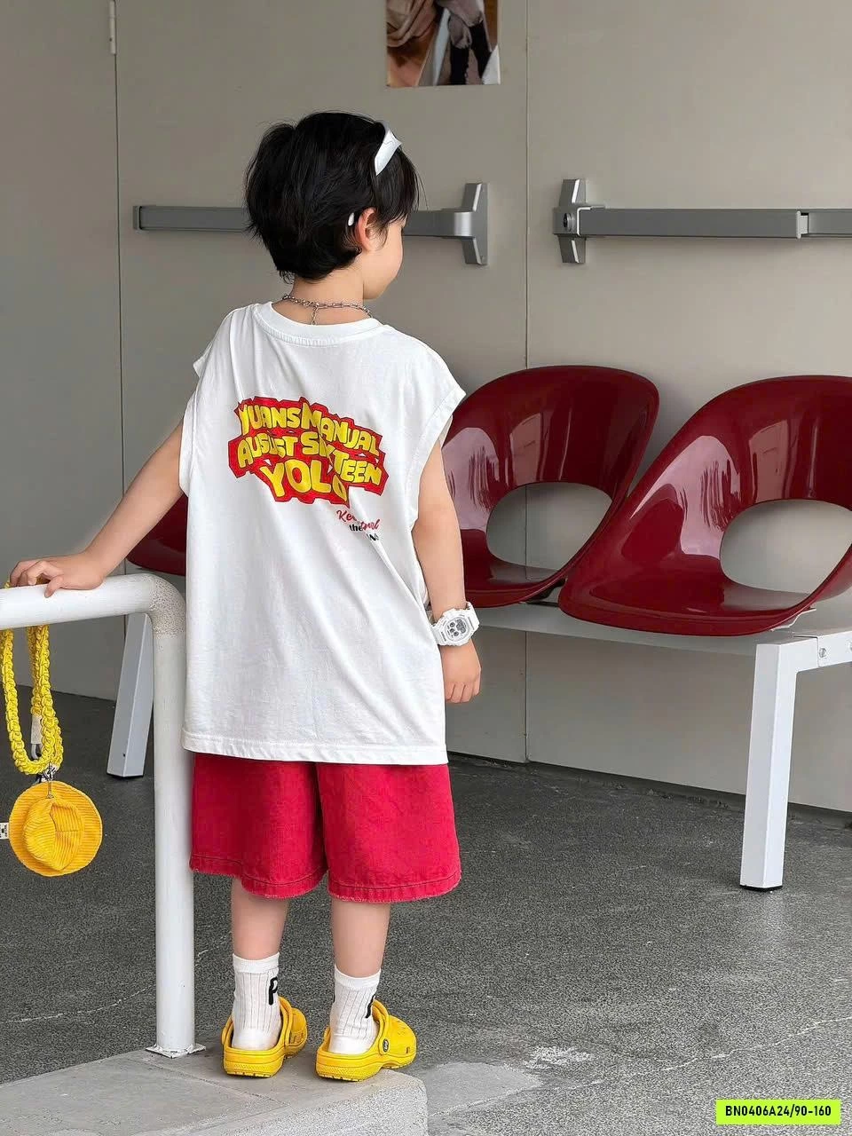 TNKTOP MIX SHORT ĐỎ FANSHU