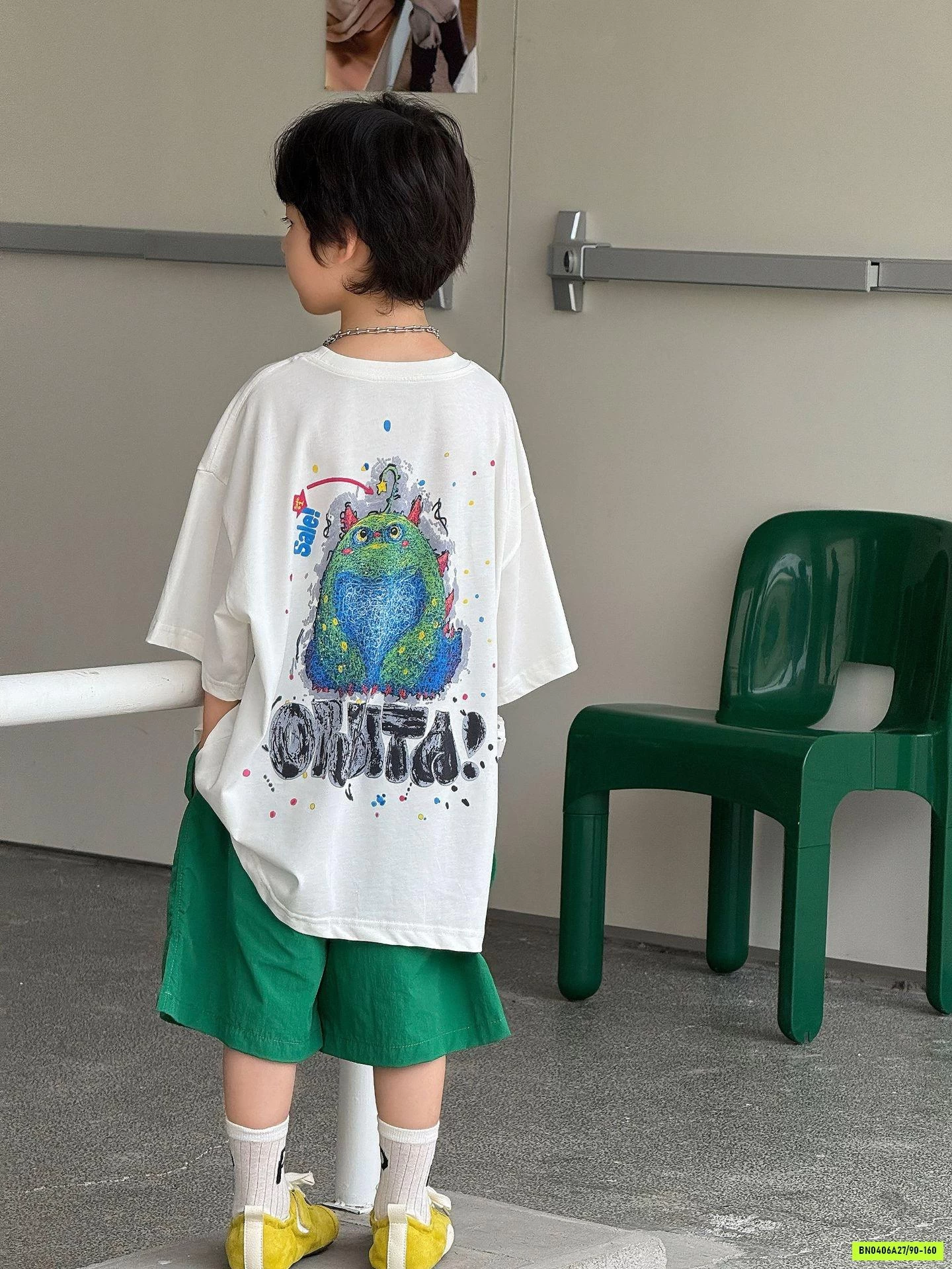 ÁO THUN IN QUÁI VẬT LƯNG FANSHU