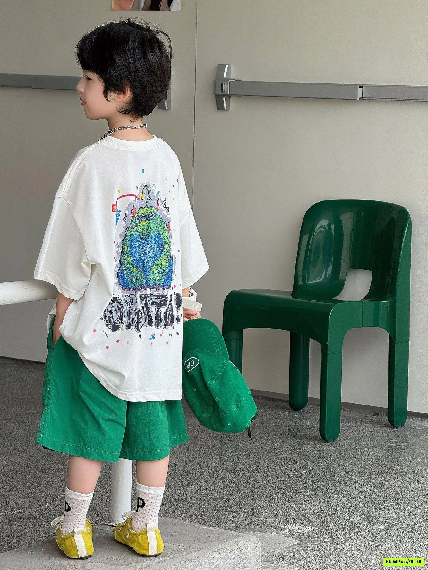 ÁO THUN IN QUÁI VẬT LƯNG FANSHU