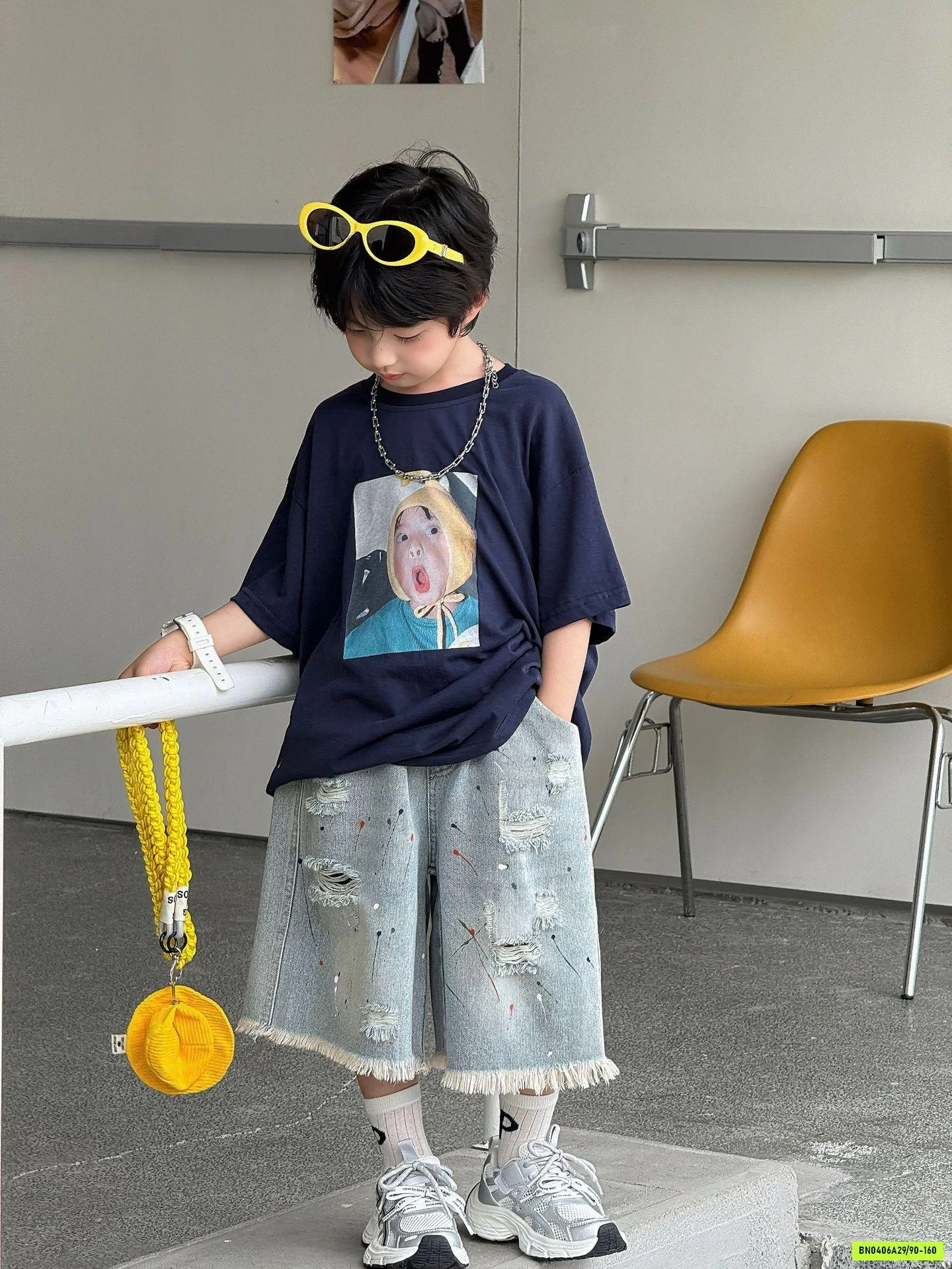 SHORT JEANS TUA GẤU VẨY SƠN FANSHU