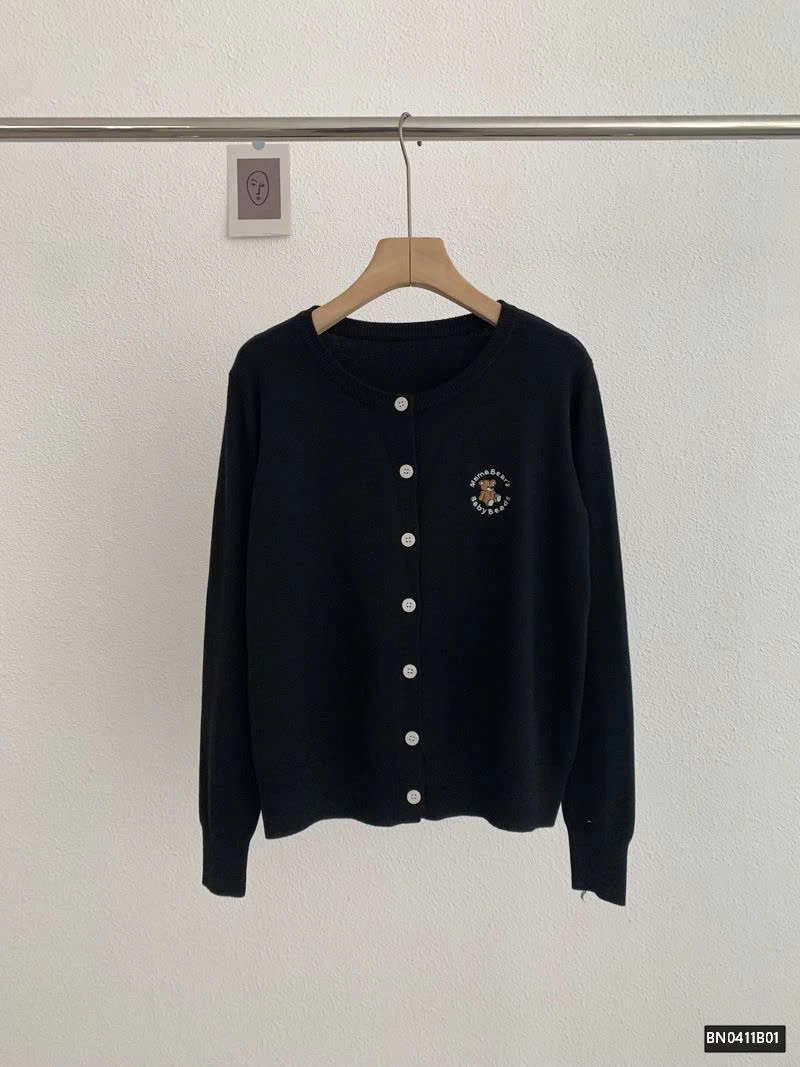 ÁO LEN MỎNG LOGO THÊU GẤU