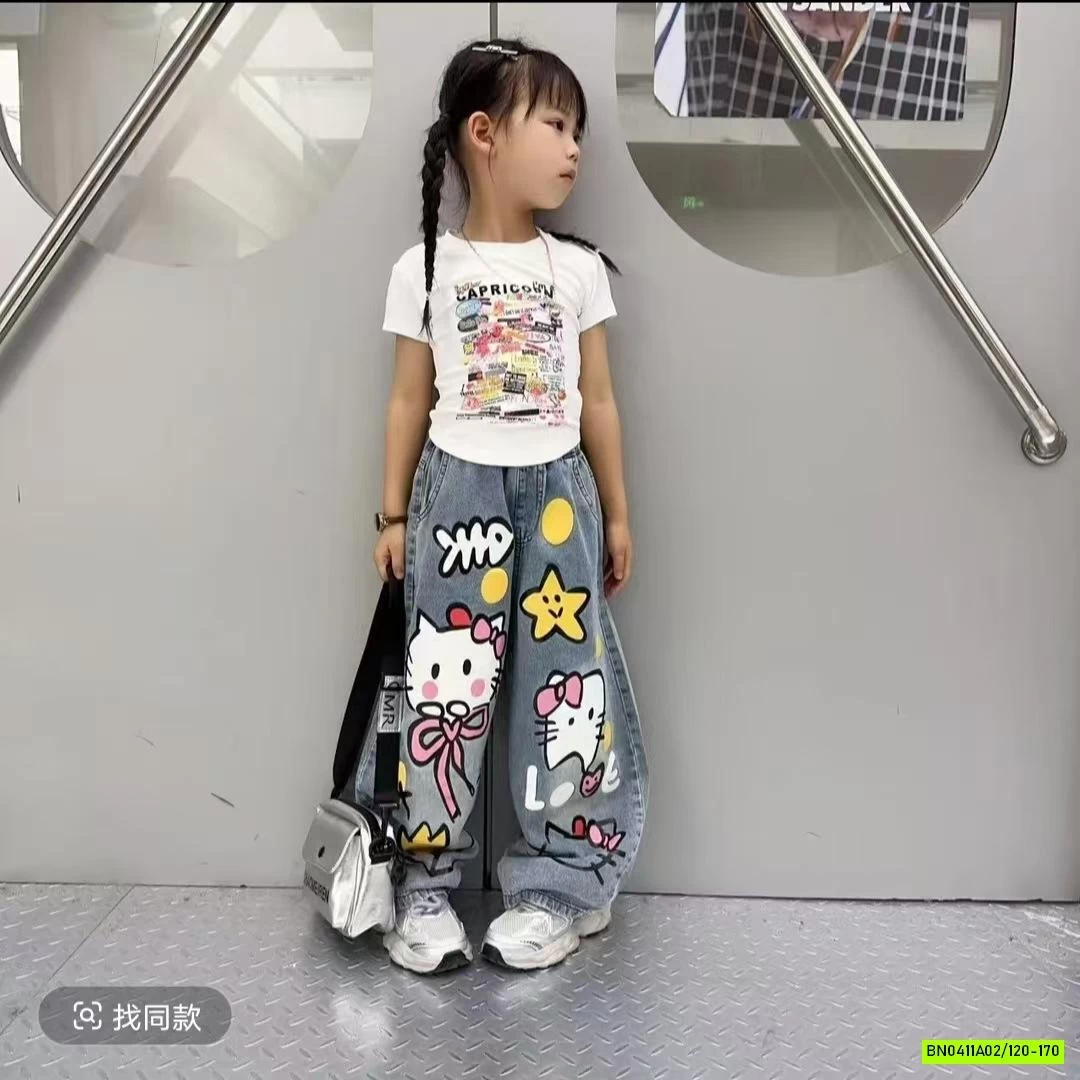 CROPTOP RÚT EO MIX JEANS KITTY