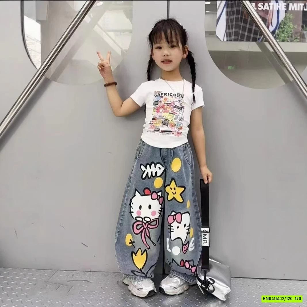 CROPTOP RÚT EO MIX JEANS KITTY