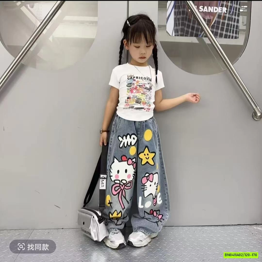 CROPTOP RÚT EO MIX JEANS KITTY