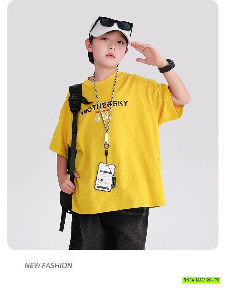 ÁO THUN XƯỚC VÀNG HHBABY