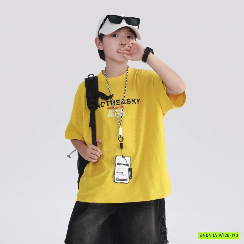 ÁO THUN XƯỚC VÀNG HHBABY