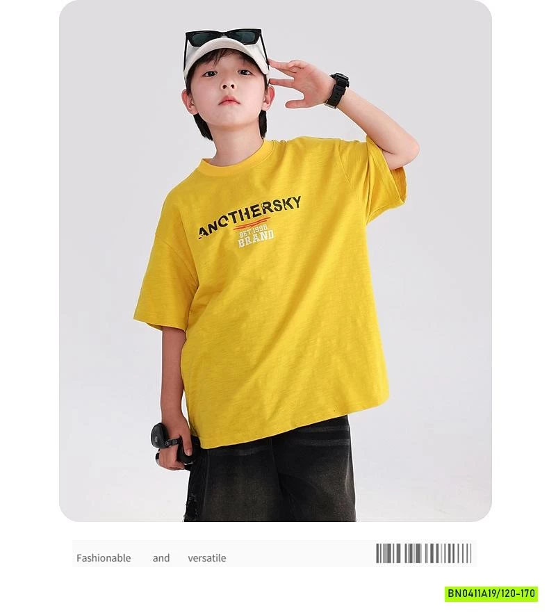 ÁO THUN XƯỚC VÀNG HHBABY