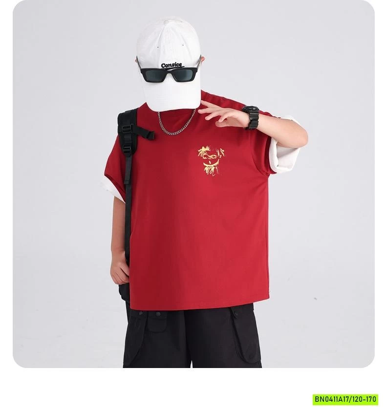 ÁO THUN CỔ TRÒN IN HÌNH LƯNG HHBABY