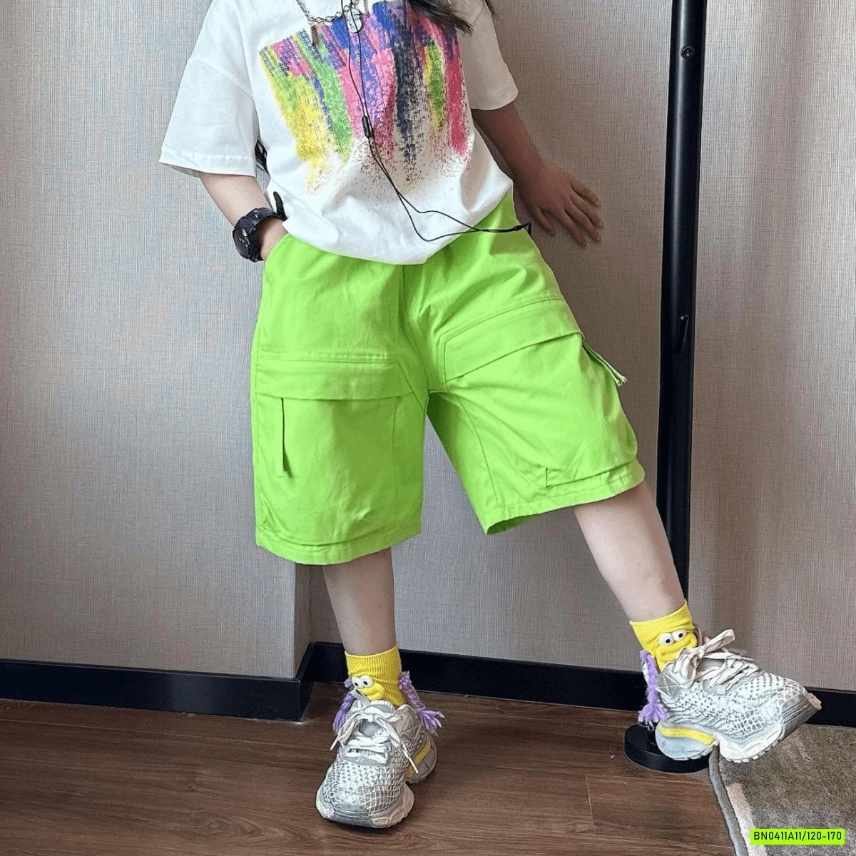 SÉT ÁO CÁ TÍNH MIX SHORT MÀU