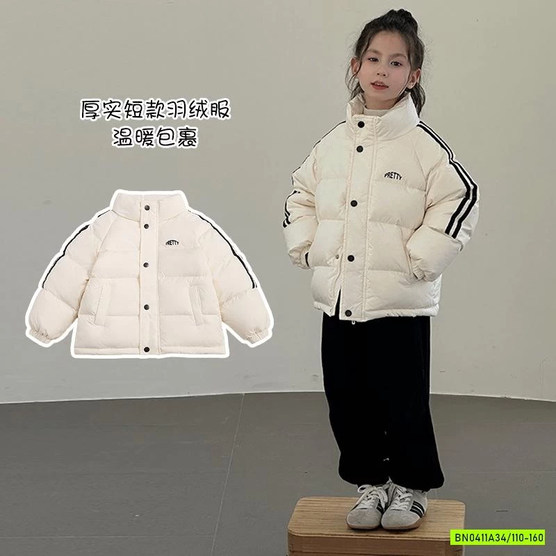 KHOÁC PHAO LÔNG VỊT SIÊU NHẸ SỌC VAI