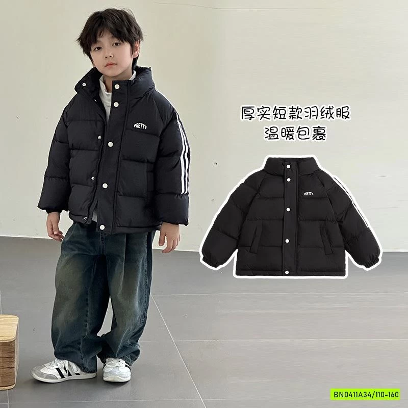 KHOÁC PHAO LÔNG VỊT SIÊU NHẸ SỌC VAI