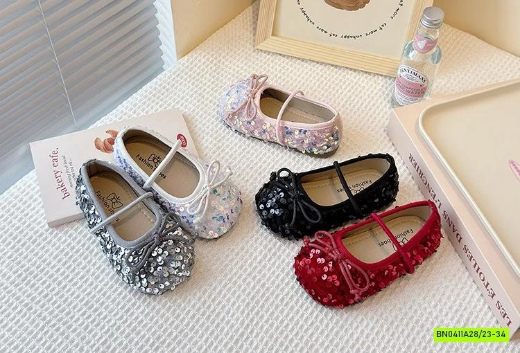 GIÀY BÚP BÊ GẮN CƯỜM BLING BLING