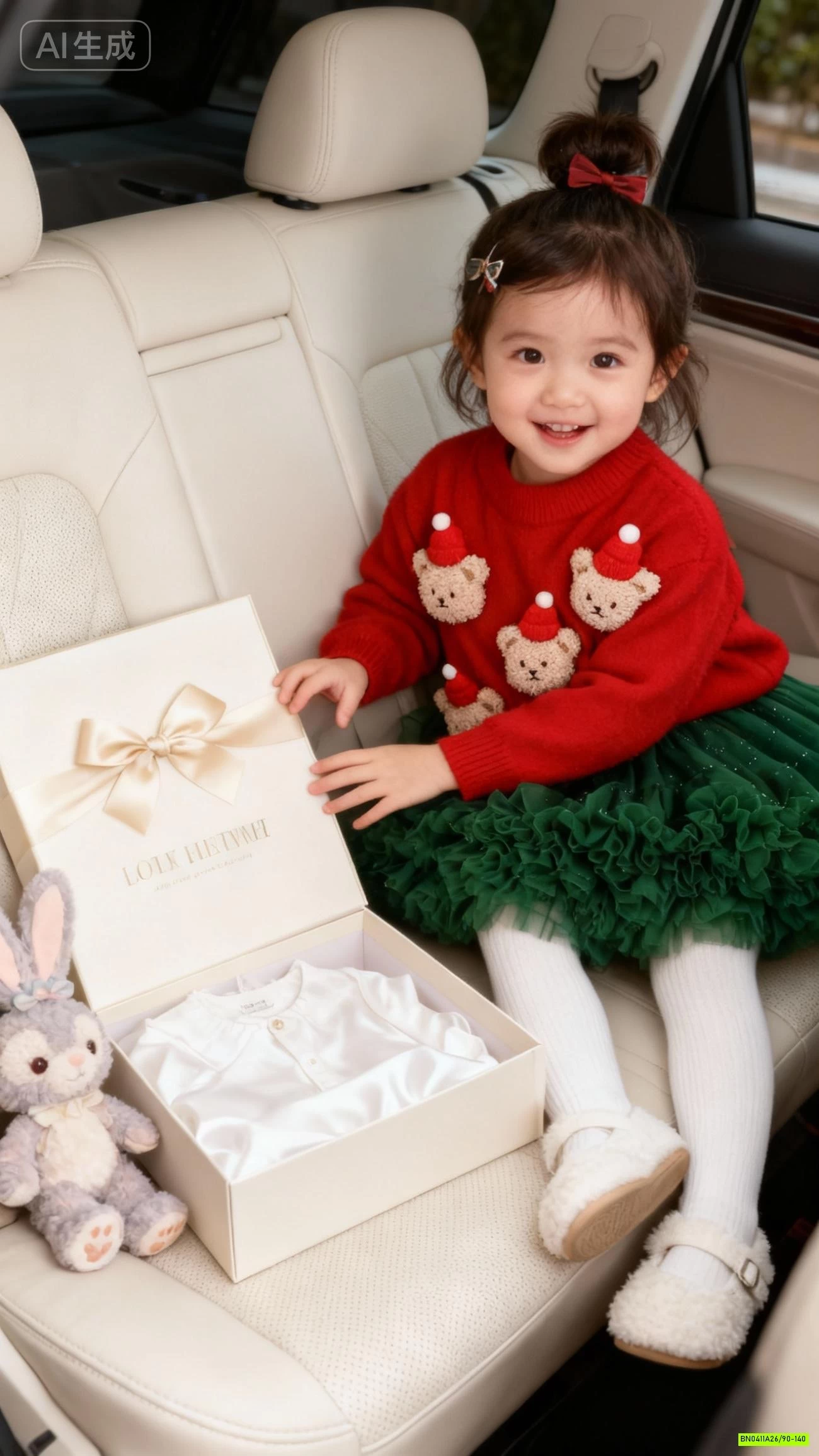 SÉT ÓA LEN GẮN GẤU MIX CV TUTU XANH