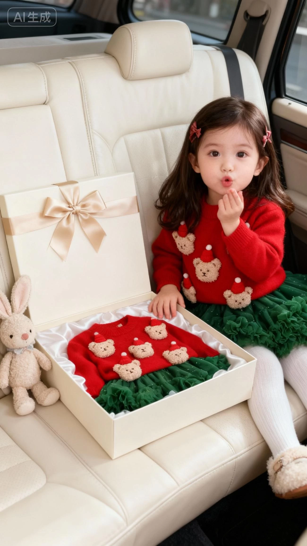 SÉT ÓA LEN GẮN GẤU MIX CV TUTU XANH