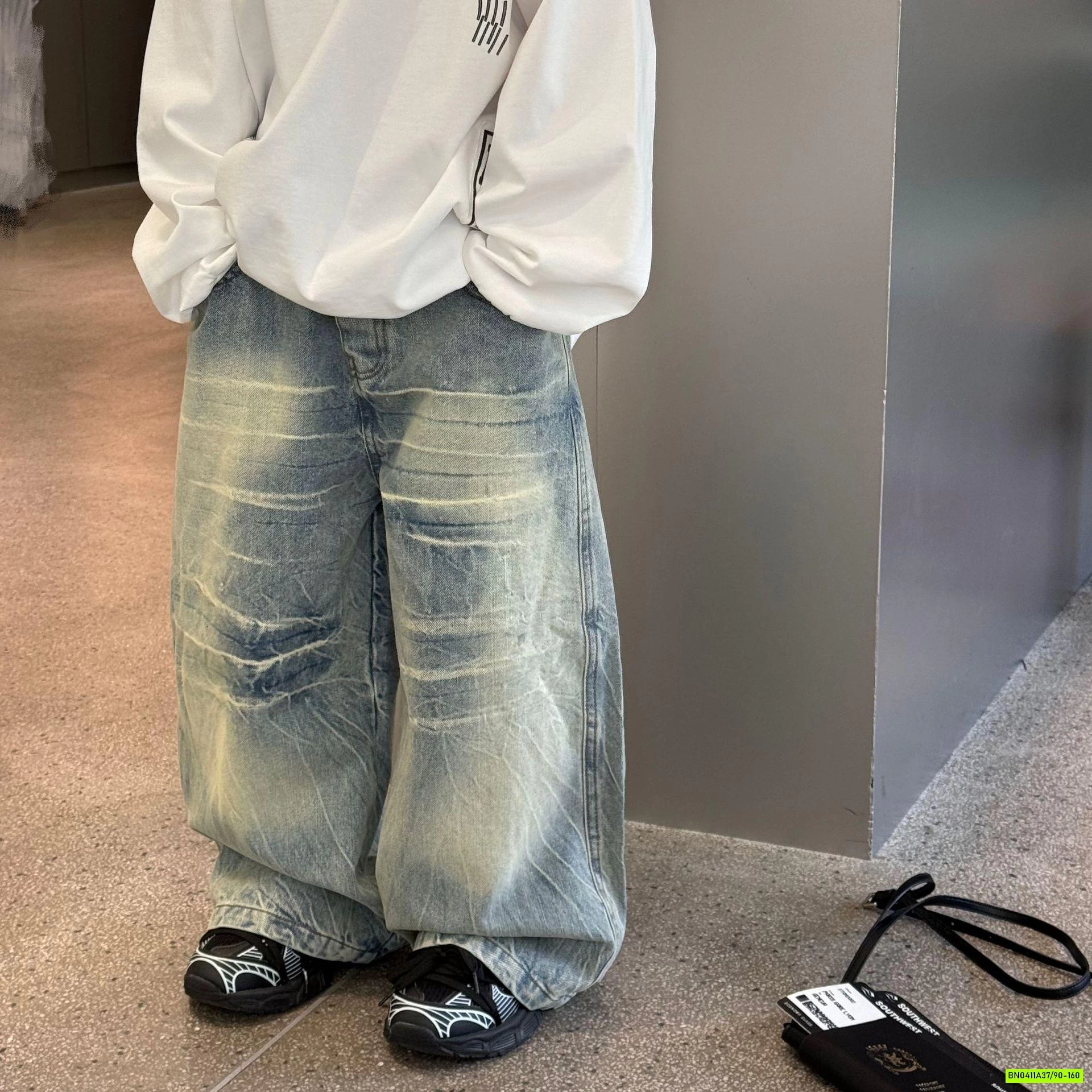 JEANS SUÔNG LOANG FANSU