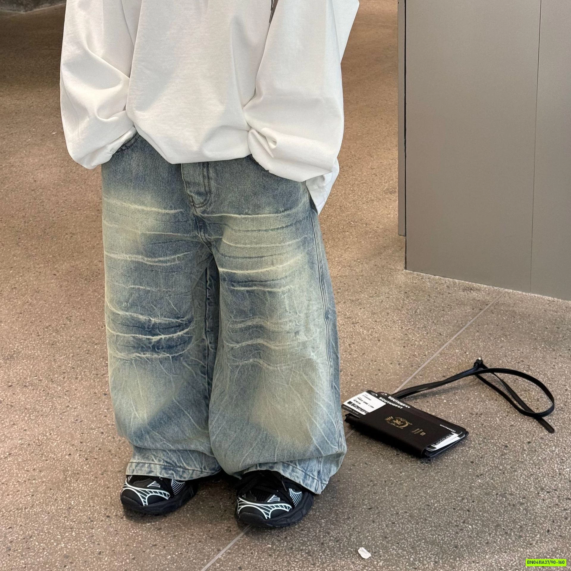 JEANS SUÔNG LOANG FANSU