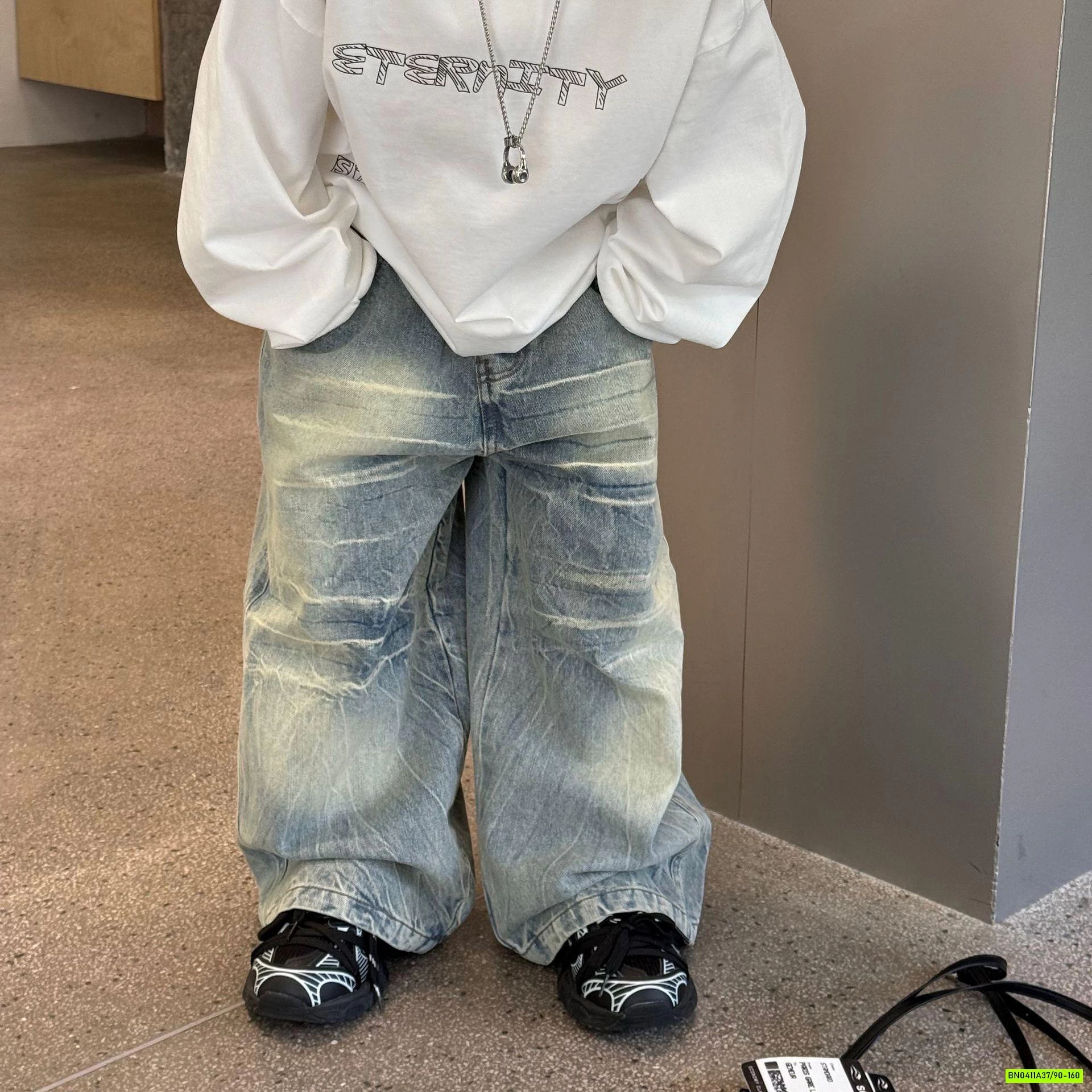 JEANS SUÔNG LOANG FANSU