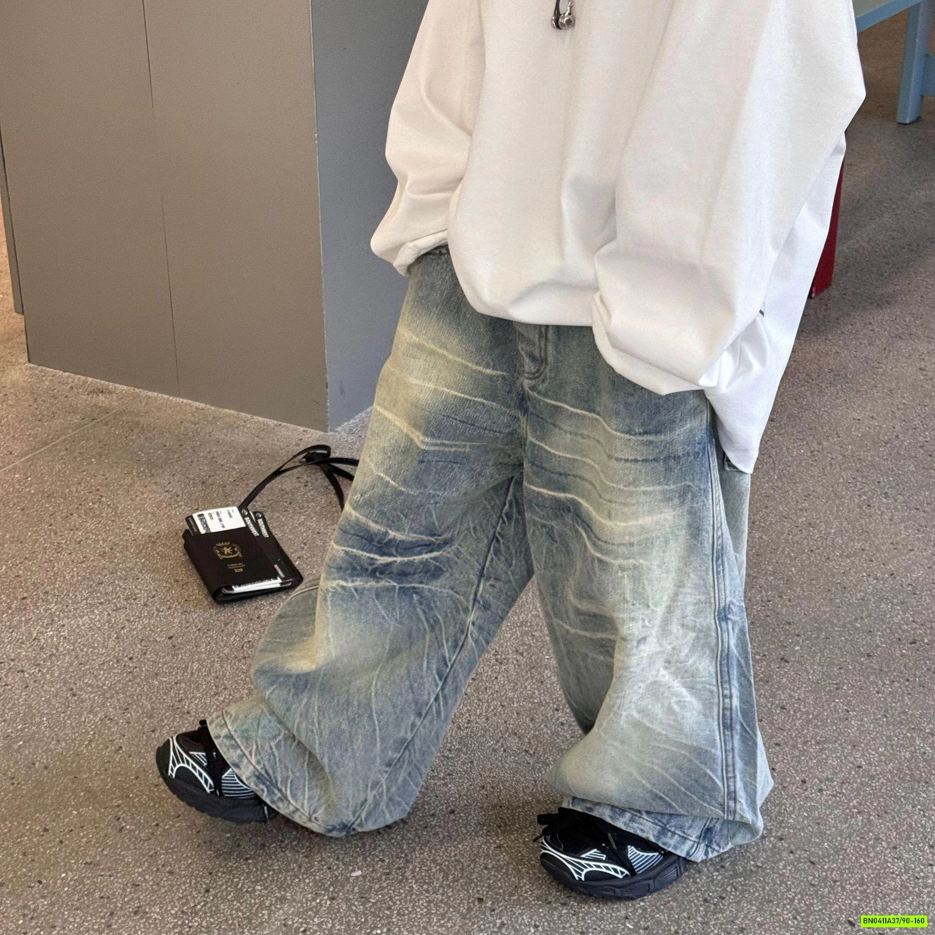 JEANS SUÔNG LOANG FANSU