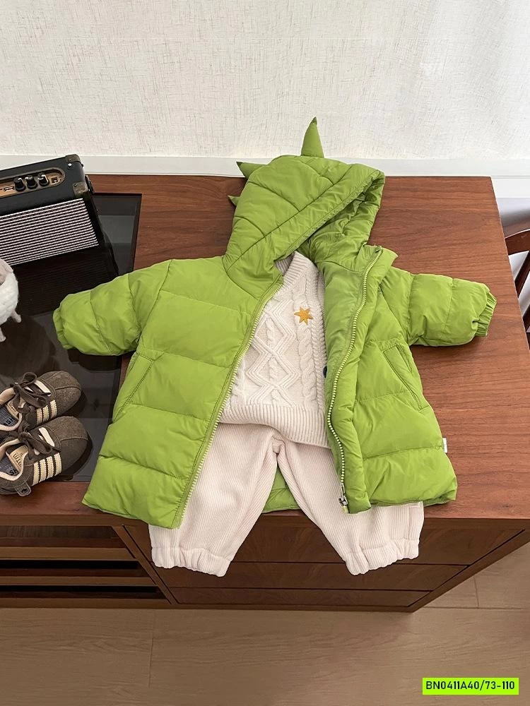 KHOÁC PHAO DÁNG DÀI KHỦNG LONG SZ NHÍ